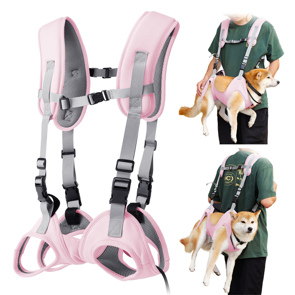 Pet Stroller Carrier - Cozy Puppy Dog Horizontal Backpack Breathable