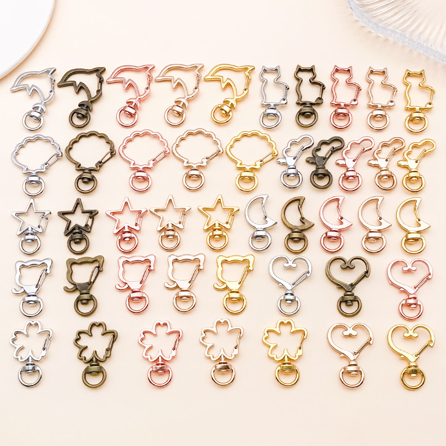 Pet Supplies Discount - 5pcs/lot Heart Star Moon Cat Dog