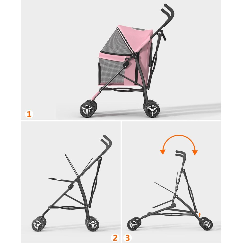 4 Wheels Pet Stroller Small Me - Pet Stroller Carrier recension och pris