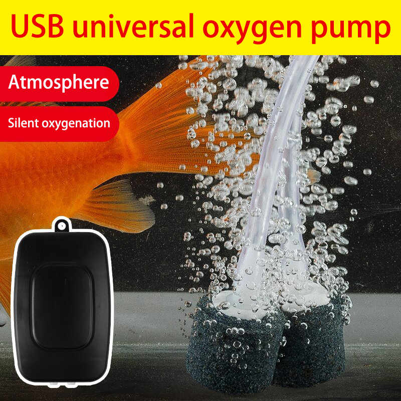 Mini Aquarium Air Pump Kit Oxy - Fish Tank Filter Pump recension och pris