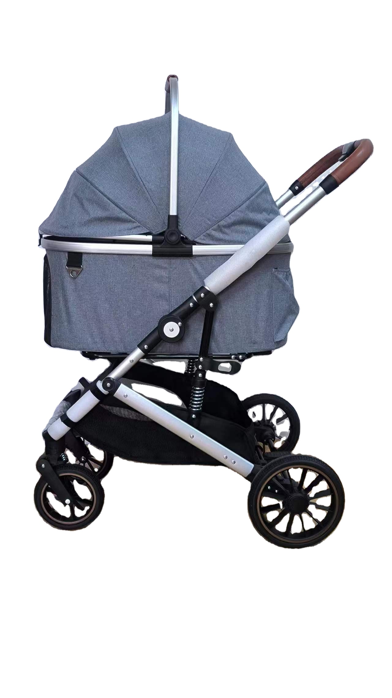 Dog Stroller Rubber Wheel Anim - Pet Stroller Carrier recension och pris