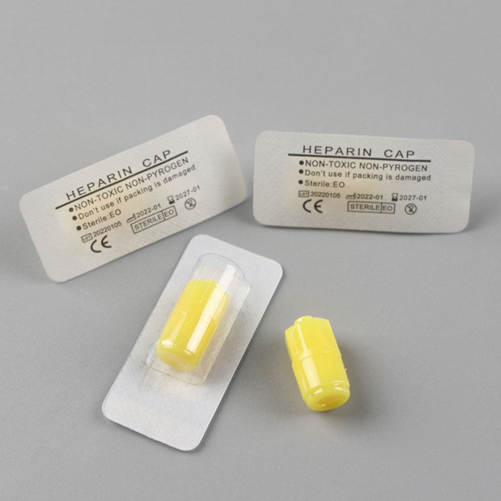 100Pcs/Box Heparin Cap IV Disp - Pet Supplies Discount recension och pris
