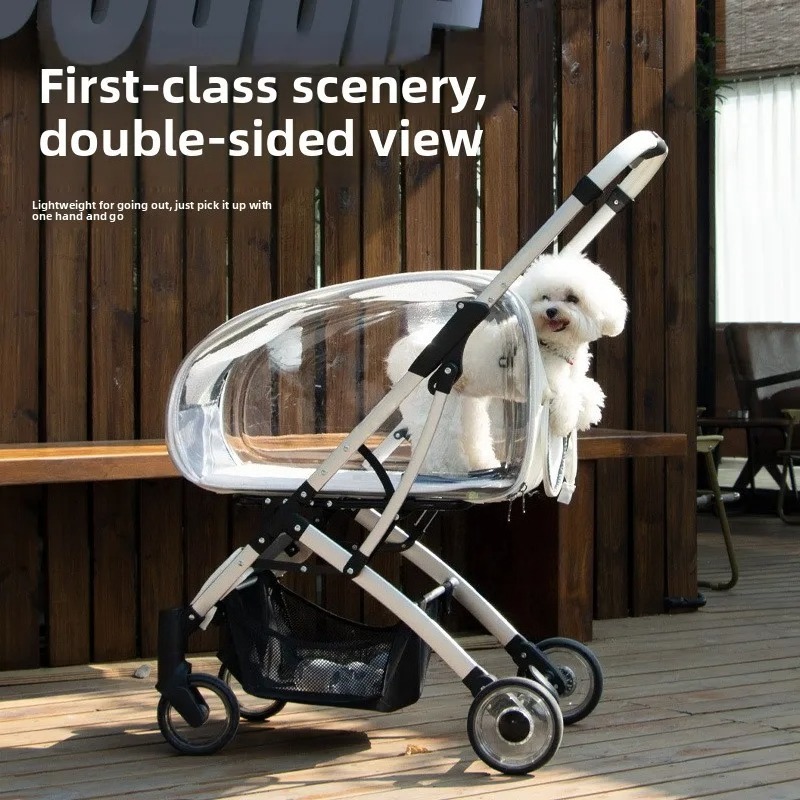 Outdoor Carrier Transparent Pe - Pet Stroller Carrier recension och pris