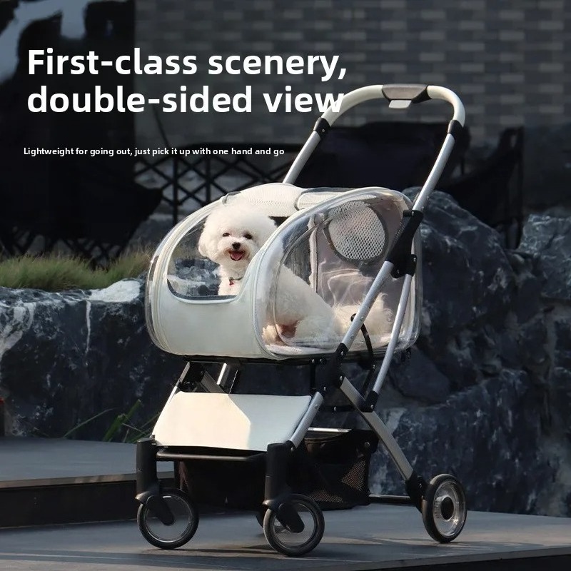 Outdoor Carrier Transparent Pe - Pet Stroller Carrier recension och pris