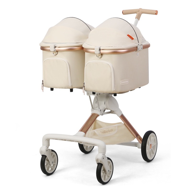 Cute Foldable Cat Stroller for - Pet Stroller Carrier recension och pris