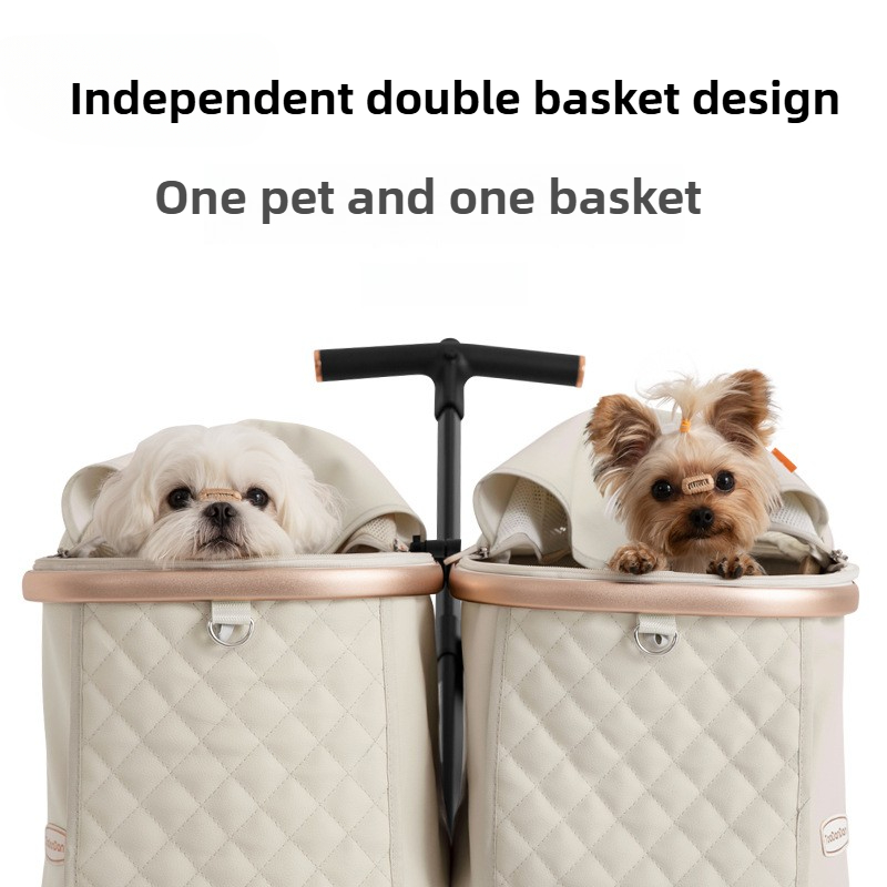 Cute Foldable Cat Stroller for - Pet Stroller Carrier recension och pris
