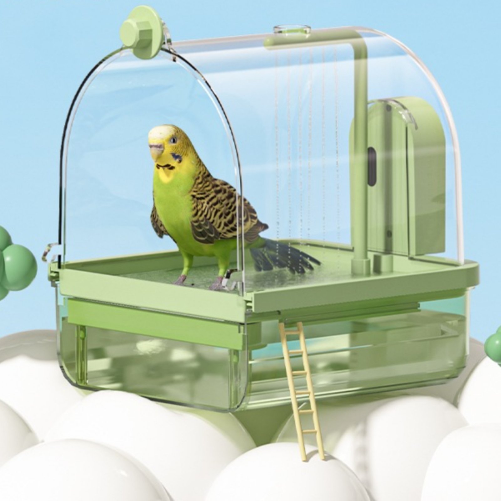 Automatic Bird Bath Wireless S - Pet Supplies Usa recension och pris