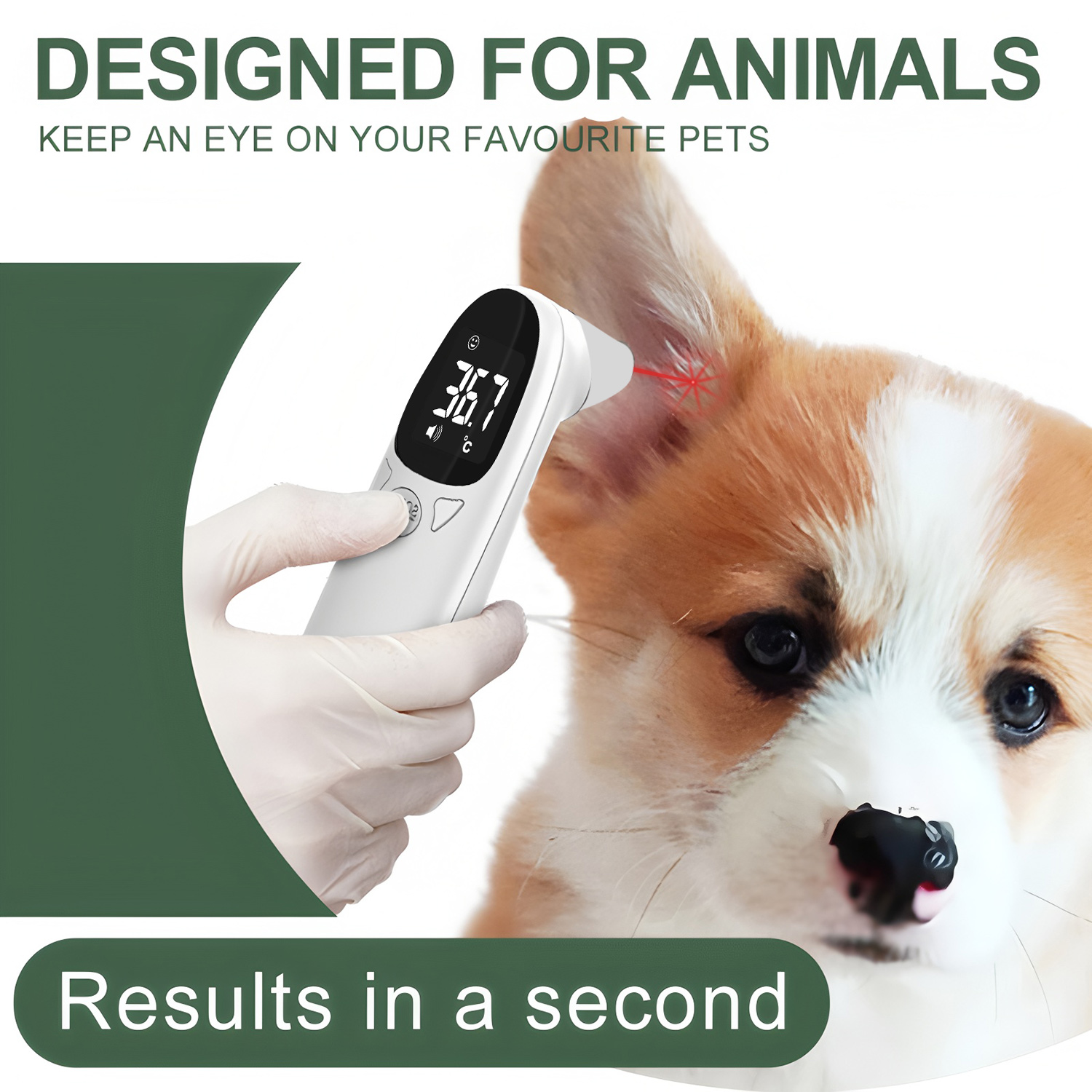 Pet Ear Digital Thermometer No - Pet Supplies Discount recension och pris