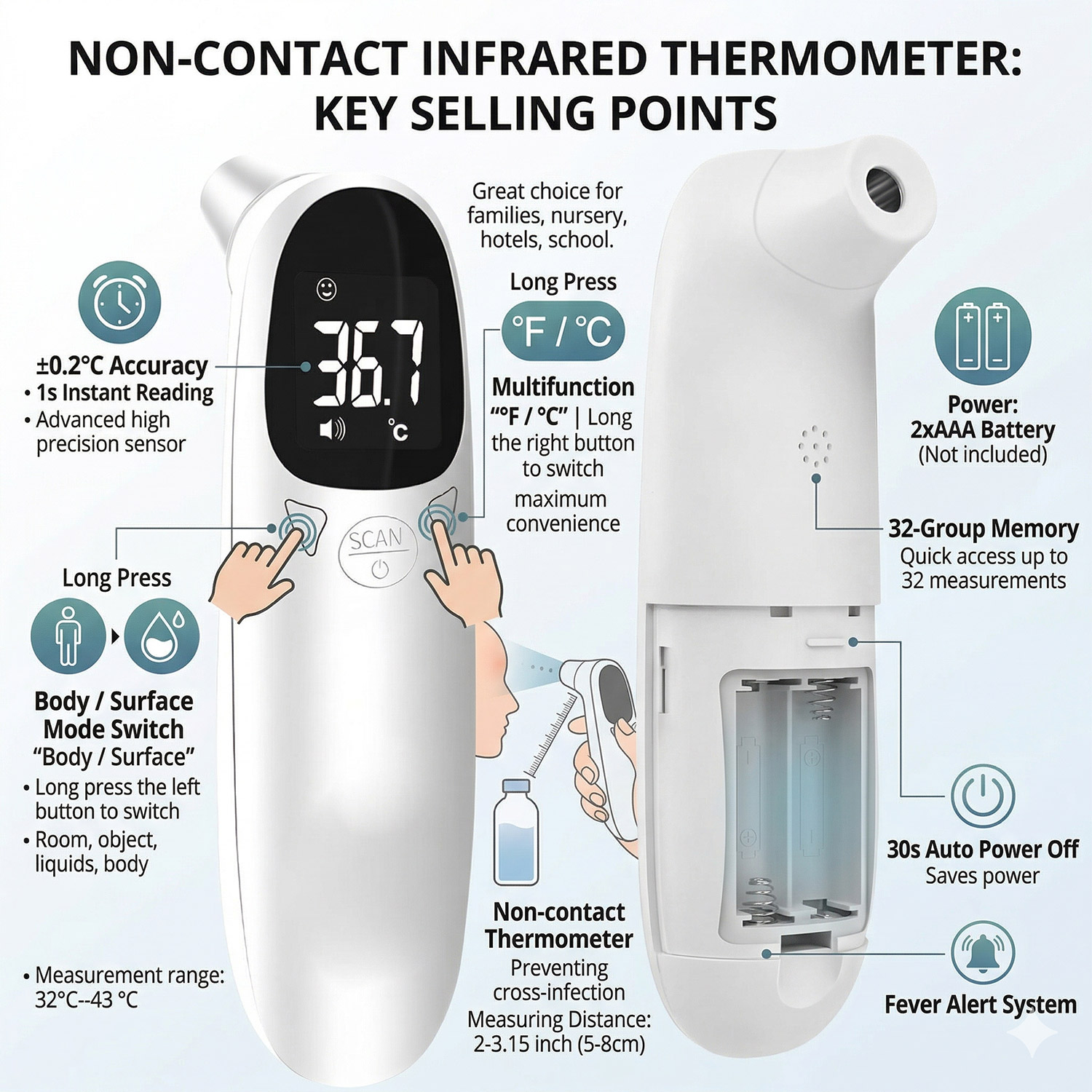 Pet Ear Digital Thermometer No - Pet Supplies Discount recension och pris