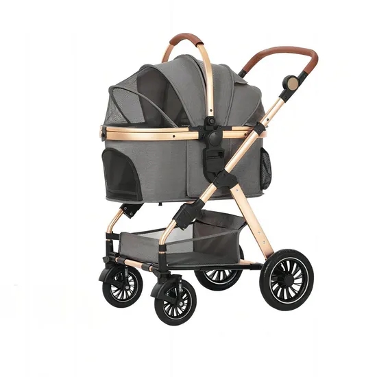 Luxury 3-in-1 Aluminum Alloy F - Pet Stroller Carrier recension och pris
