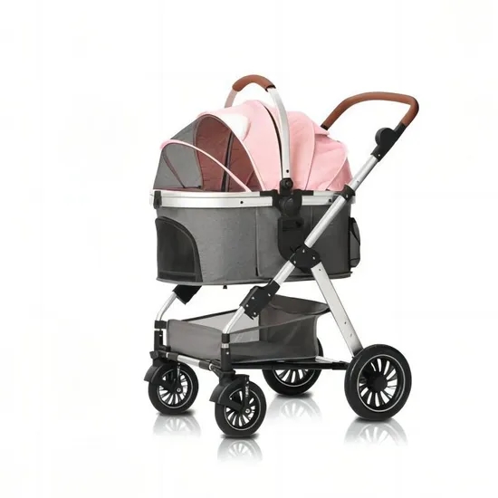 Luxury 3-in-1 Aluminum Alloy F - Pet Stroller Carrier recension och pris