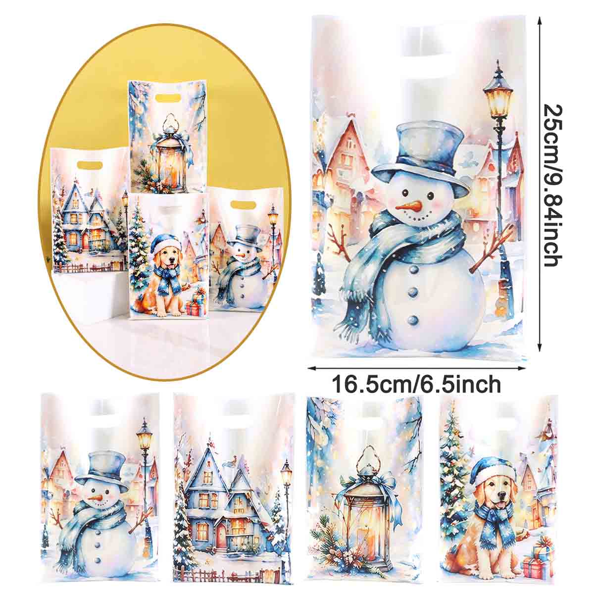 10/20/50pcs Blue Christmas Gif - Pet Supplies Discount recension och pris