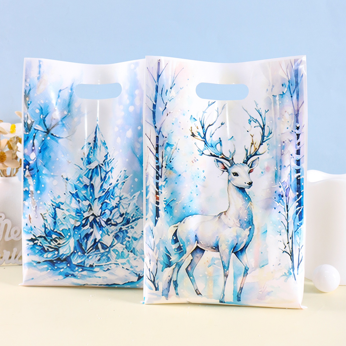 10/20/50pcs Blue Christmas Gif - Pet Supplies Discount recension och pris