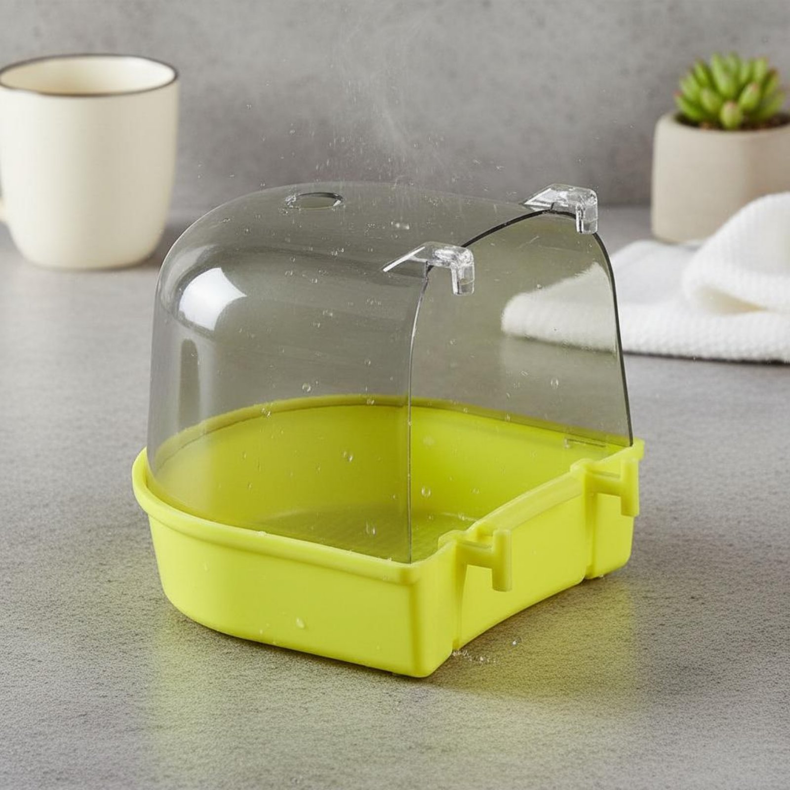 Bird Bathing Box Easy to Insta - Pet Supplies Usa recension och pris