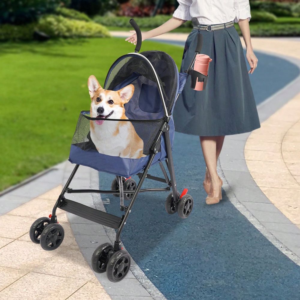 Foldable Pet Travel Stroller,  - Pet Stroller Carrier recension och pris