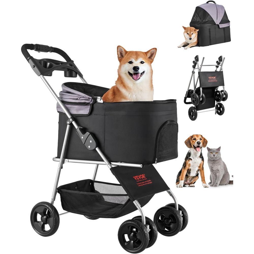 Pet Stroller, 35 lbs Weight Ca - Pet Stroller Carrier recension och pris