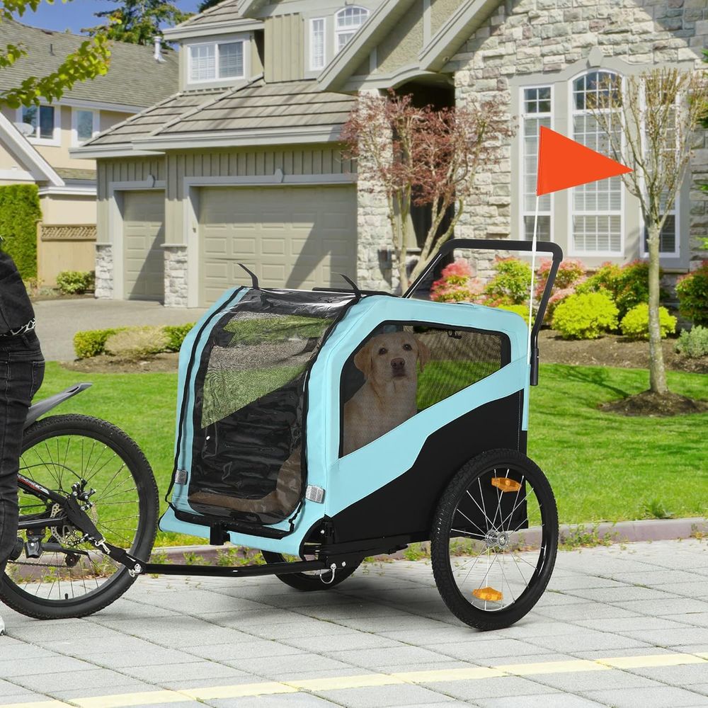2-in-1 Dog Bike Trailer Pet St - Pet Stroller Carrier recension och pris
