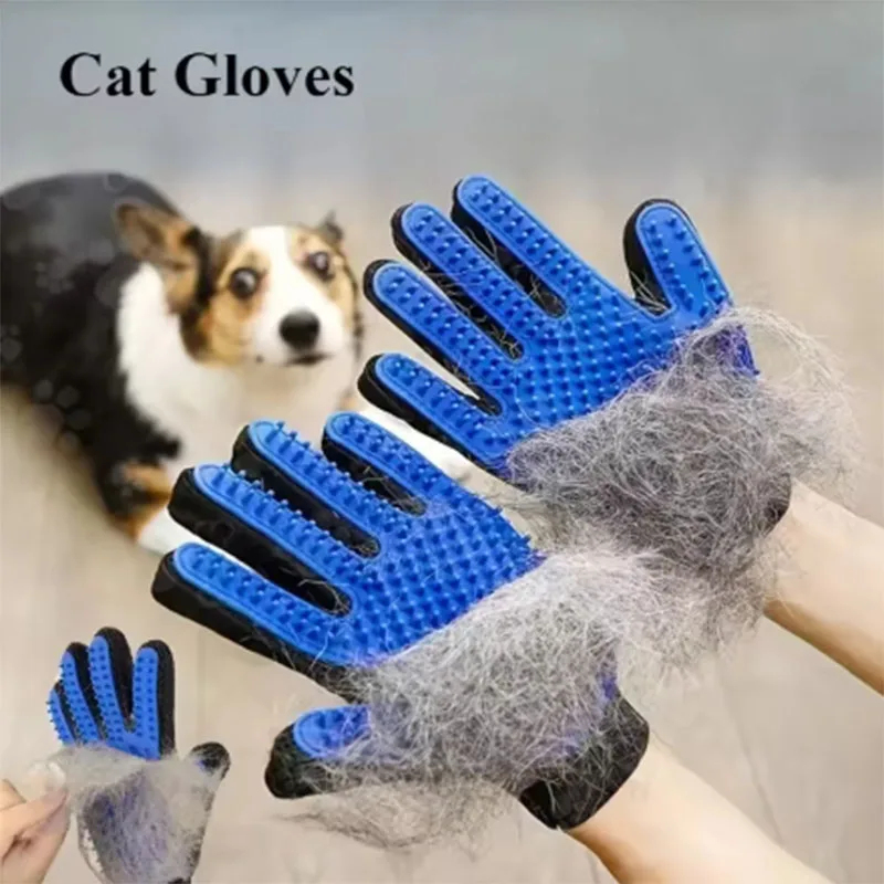 Pet Hair Glove Comb Pet Dog Ca - Pet Supplies Discount recension och pris