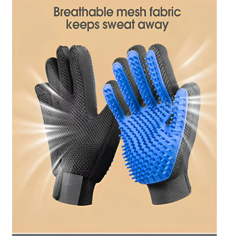 Pet Hair Glove Comb Pet Dog Ca - Pet Supplies Discount recension och pris