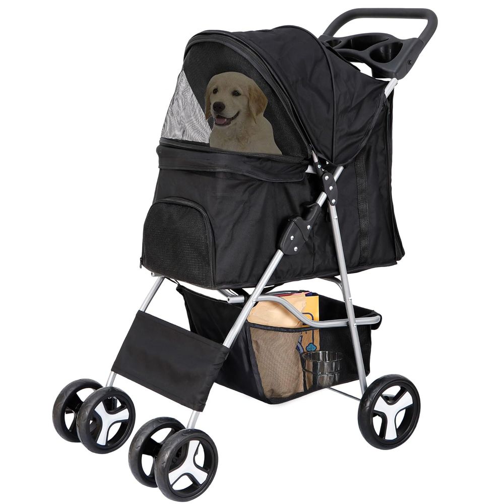 Pet Stroller Dog Cat Stroller  - Pet Stroller Carrier recension och pris