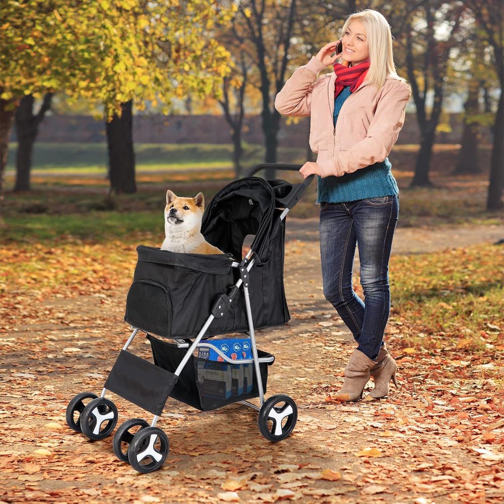Pet Stroller Dog Cat Stroller  - Pet Stroller Carrier recension och pris