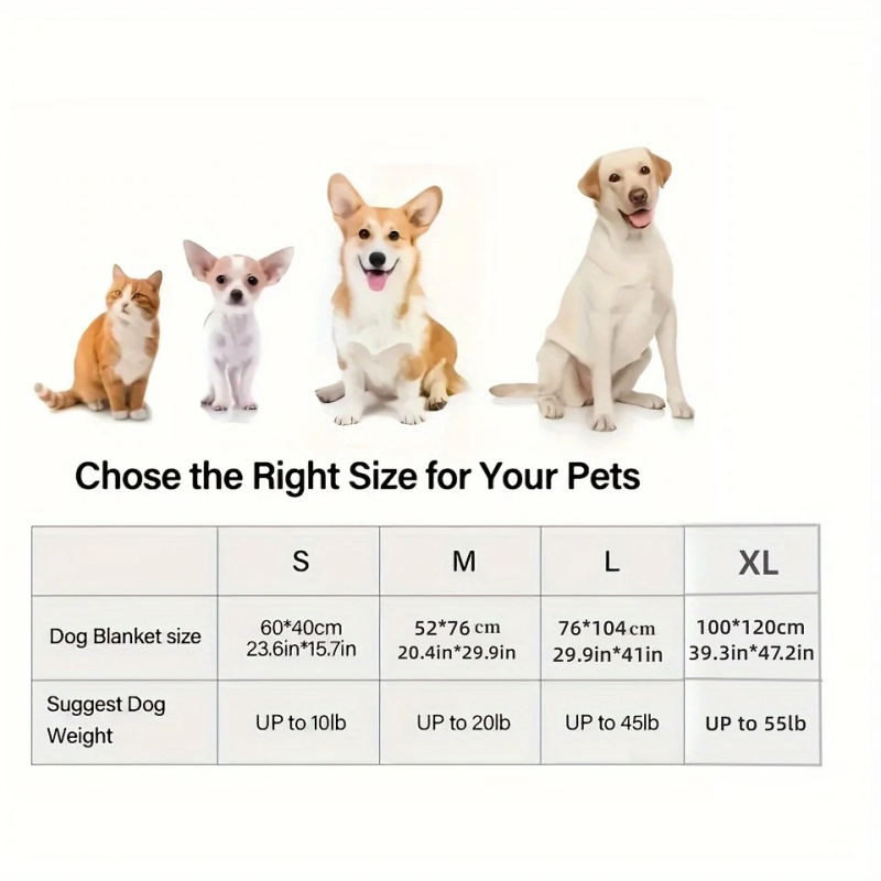 3PCS Soft Fluffy Pet Blanket C - Pet Supplies Discount recension och pris