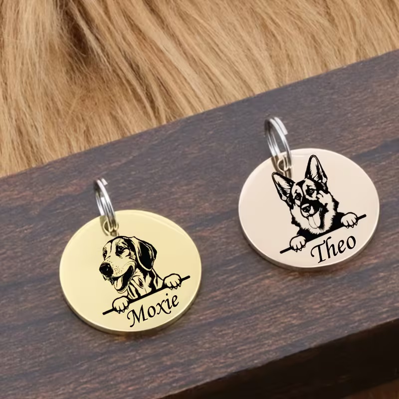 Custom Pet Name Puppy Anti-los - Pet Supplies Discount recension och pris