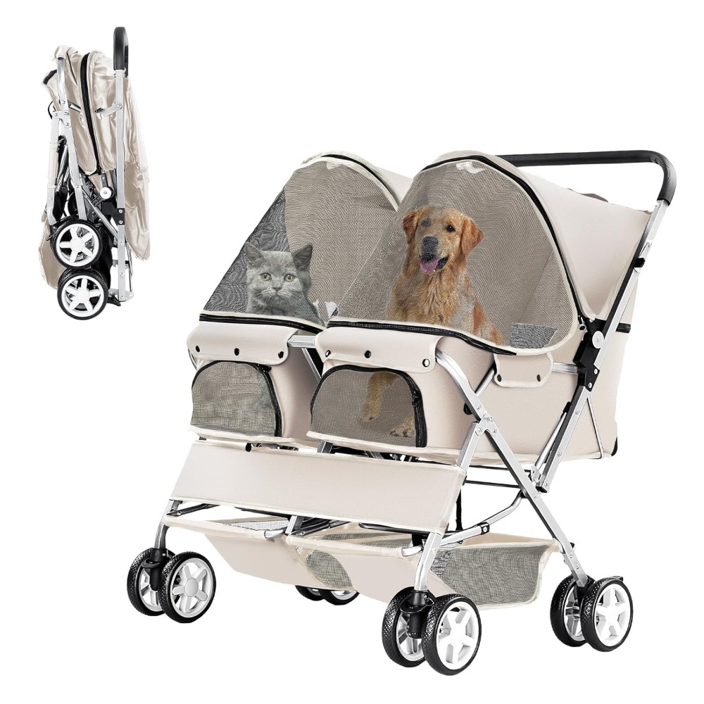 Pet Stroller, Foldable Strolle - Pet Stroller Carrier recension och pris
