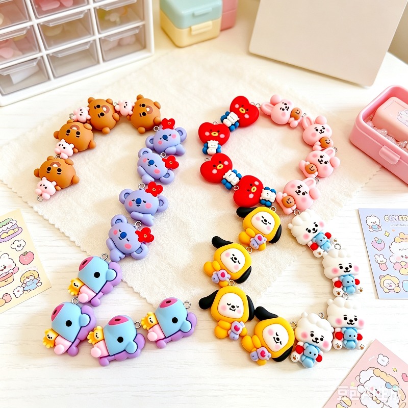 10pcs Kawaii Dog Bunny Cute Re - Pet Supplies Discount recension och pris