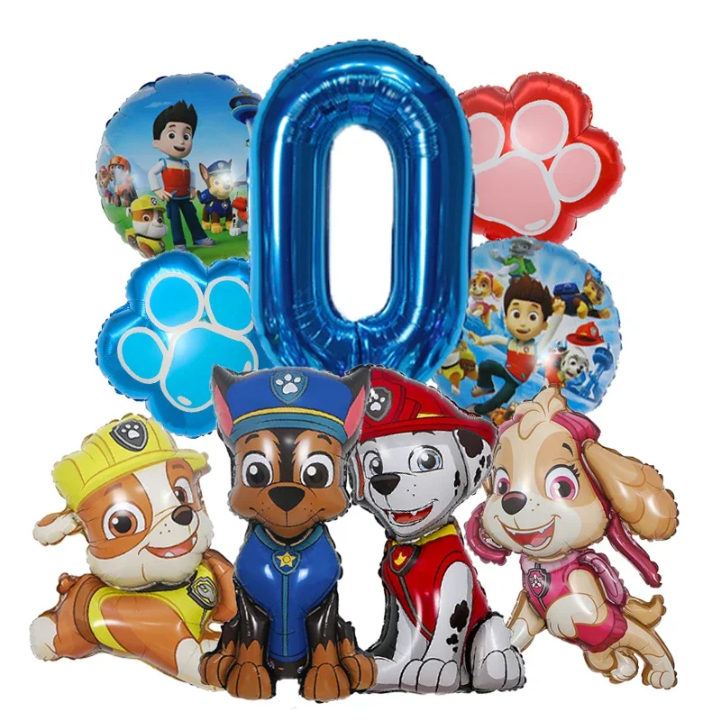 9pcs Cartoon Paw Patrol Foil B - Pet Supplies Discount recension och pris
