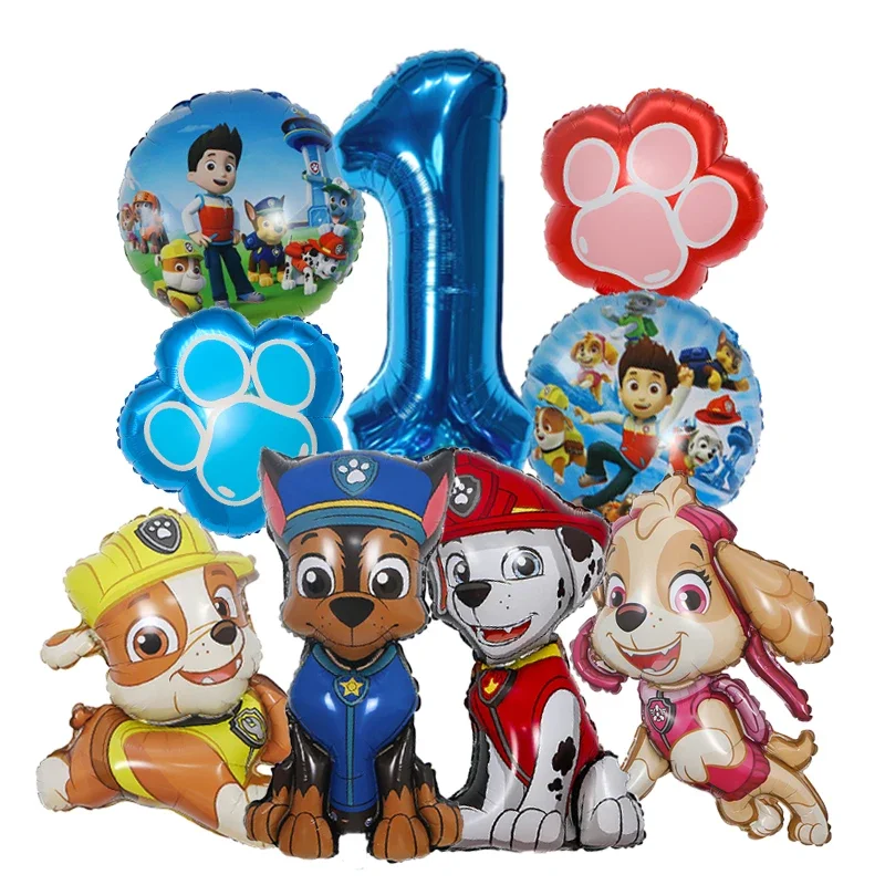 9pcs Cartoon Paw Patrol Foil B - Pet Supplies Discount recension och pris