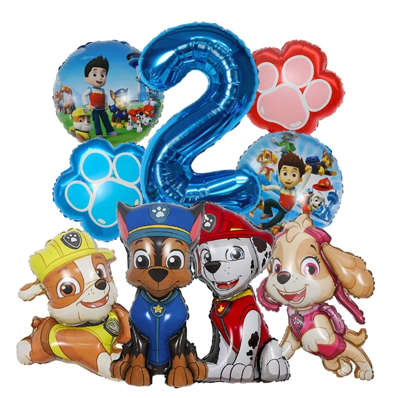 9pcs Cartoon Paw Patrol Foil B - Pet Supplies Discount recension och pris